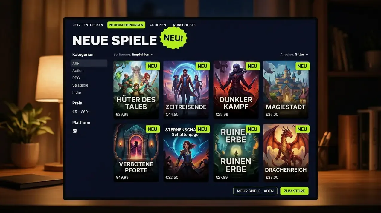 Heats: Neue & Innovative Spiele